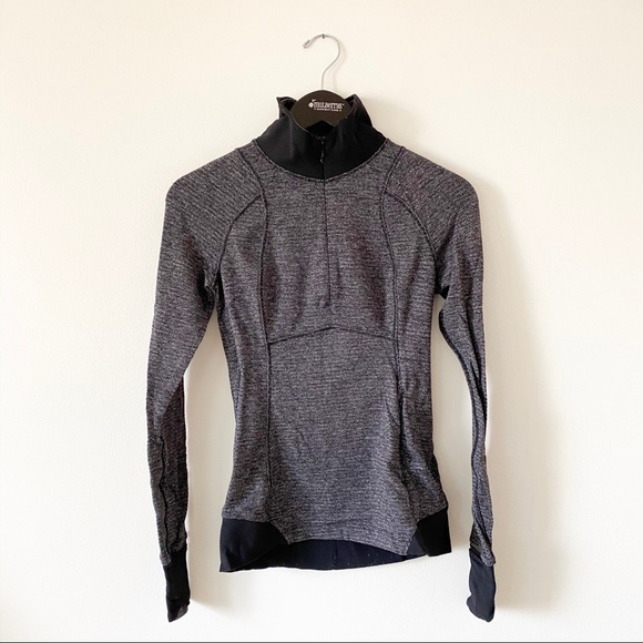 lululemon athletica Tops - ▪️LULULEMON▪️ Black Half Zip Top